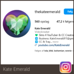 Kate Emerald på Instagram