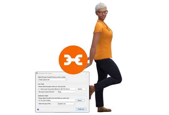 Sådan Flytter du Sims 4 Mods-mappen med Symbolic Links og Sparer Plads