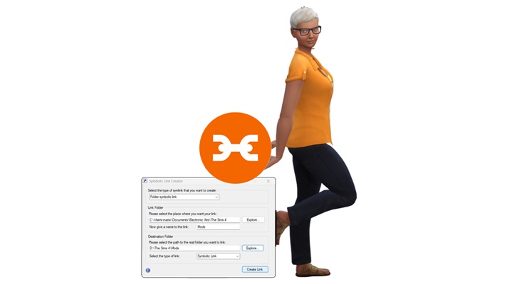 Sådan Flytter du Sims 4 Mods-mappen med Symbolic Links og Sparer Plads